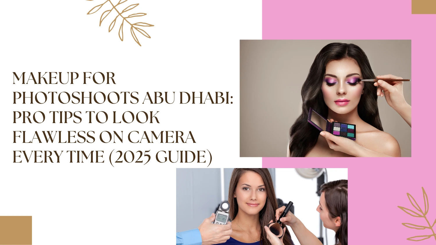 Makeup For Photoshoots Abu Dhabi