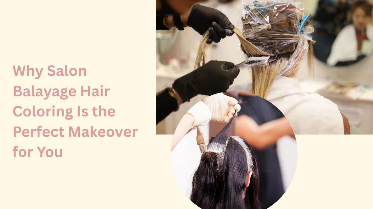 balayage hair coloring