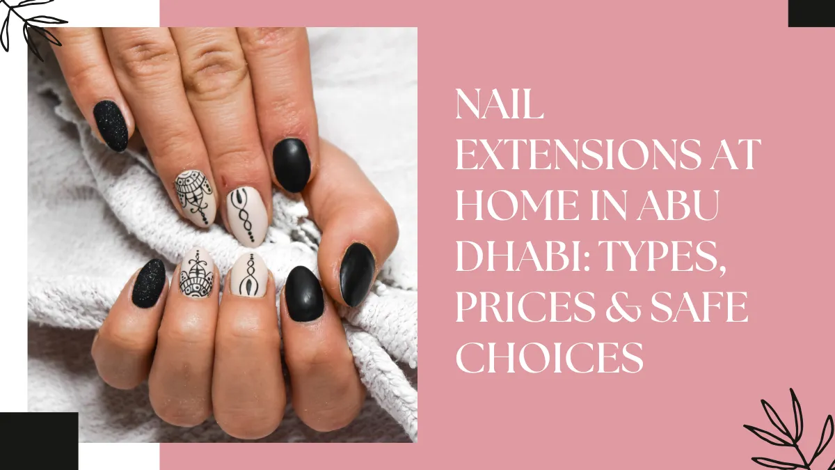 Nail extensions at home