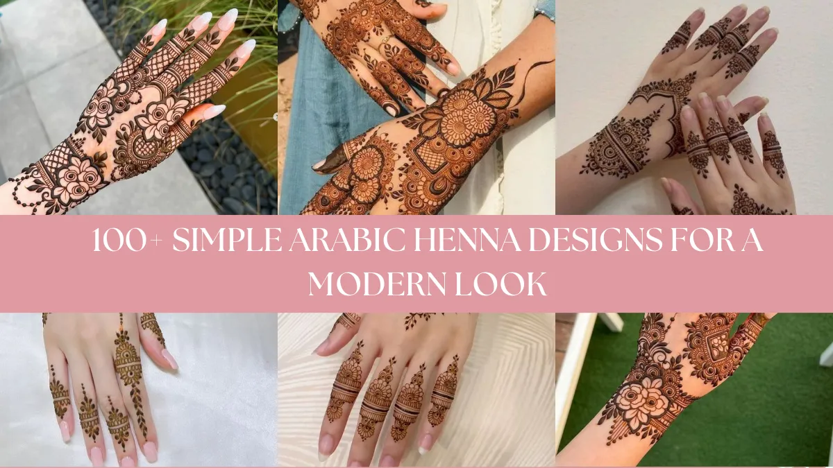 Arabic henna designs