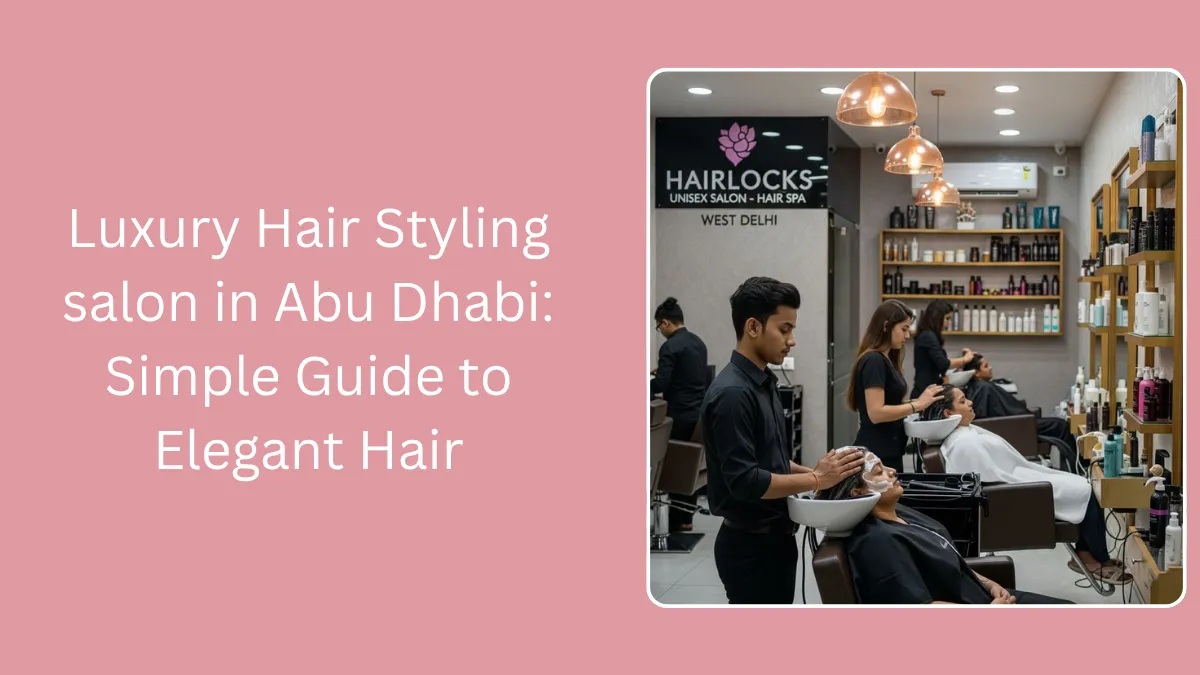 Luxury Hair Styling salon in Abu Dhabi