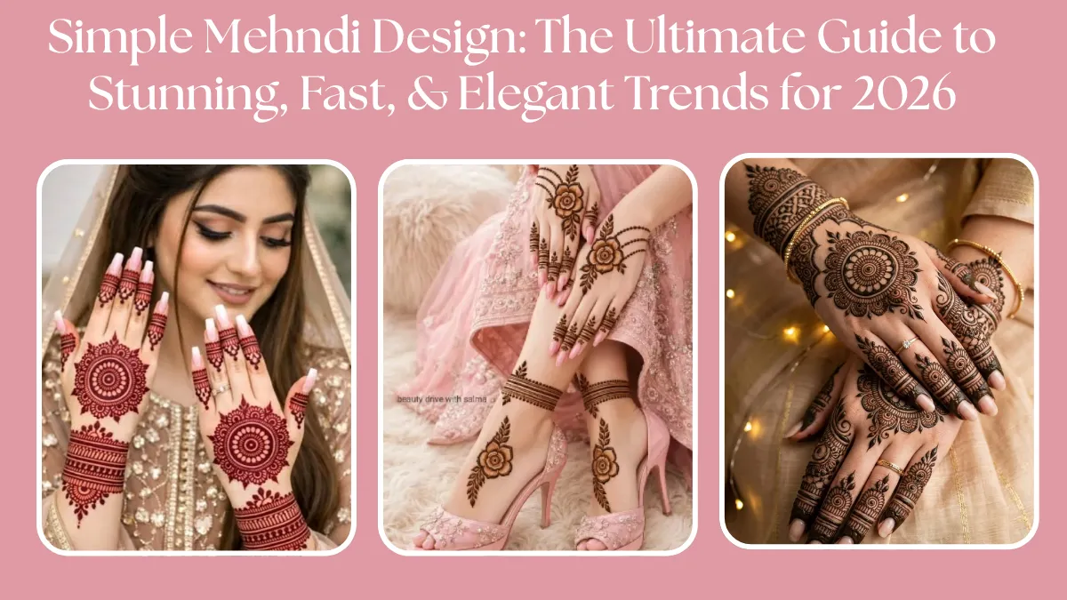 Simple Mehndi Design